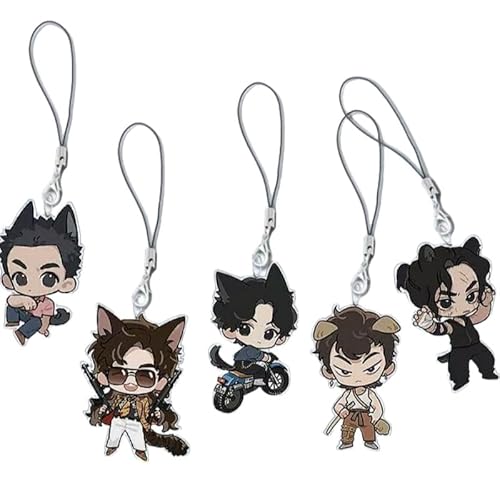 [GFCDOPZP] トワイライト・ウォリアーズ 決戦！九龍城砦 キーホルダー アクセサリー 1/5個セット ルイス・クー サモ・ハン・キンポー 装飾品 カバン掛け バッグペンダント バッグ飾り 萌え グッズ 自動車 飾り コスチューム小道具 (A) [並行輸入品]のサムネイル