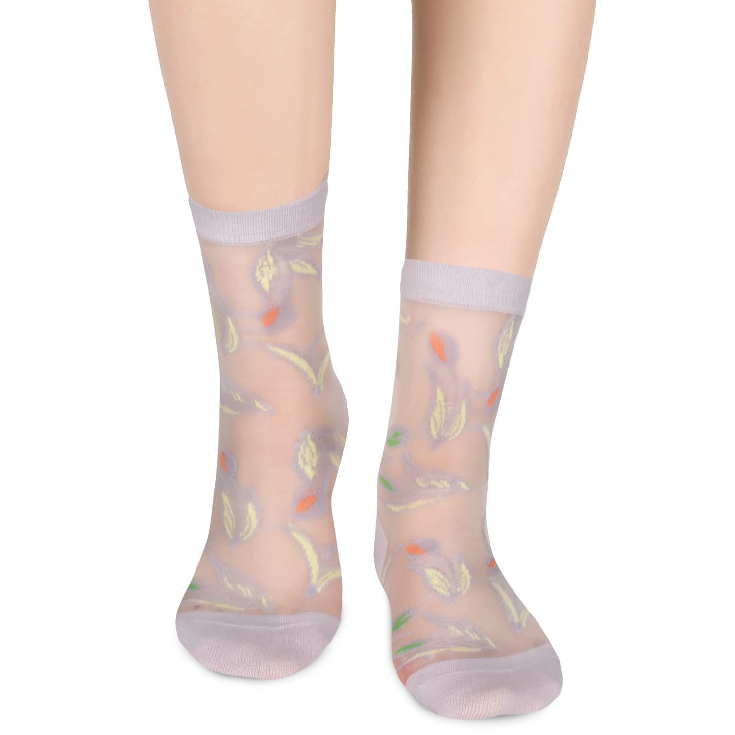 Benefeet Sox Calcetines transparentes para mujer