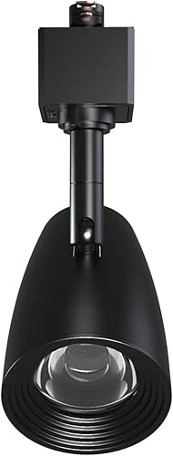 Miniatura 4 de Lighting - Lámpara LED cálida y brillante de 10 W, 3000 K, luz puntual, CRI 90+, ángulo de 35 grados, tipo halo de riel único, certificación ETL,