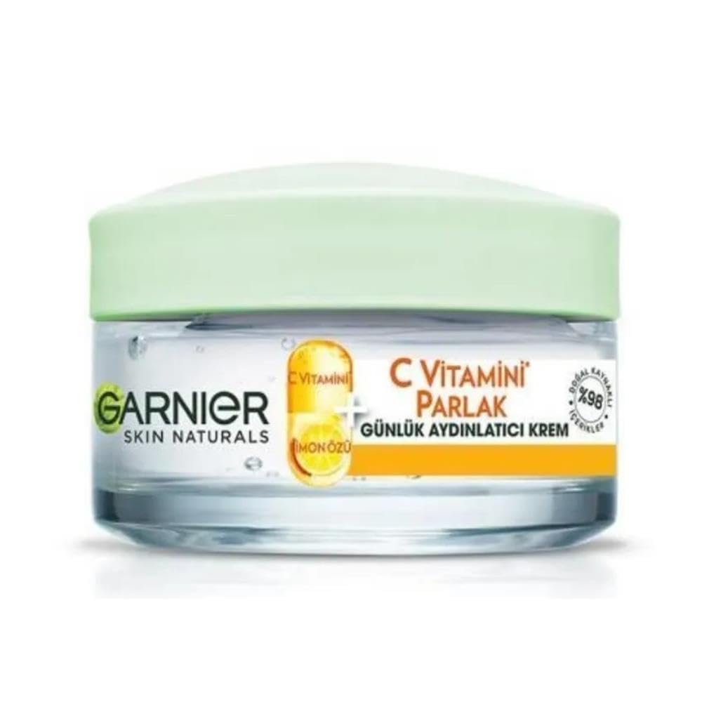 Garnier C Vitamini Parlak Günlük Aydınlatıcı Nemlendirici Krem 50ml