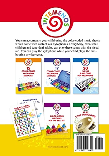 23 Letter-Coded Melodies for Xylophone: 23 Letter-Coded Xylophone Sheet Music for Beginner (Beginner Xylophone Songs: Easy Sheet Music for Starters) - Image 2