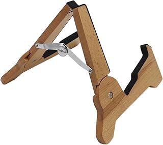 Vaguelly Suporte De Chão Ferramenta Dobrável Suporte Dobrável Suporte De Baixo De Madeira Suporte De Instrumento Musical Suporte De Chão De Madeira Suporte De Guitarra Suporte De Guitarra