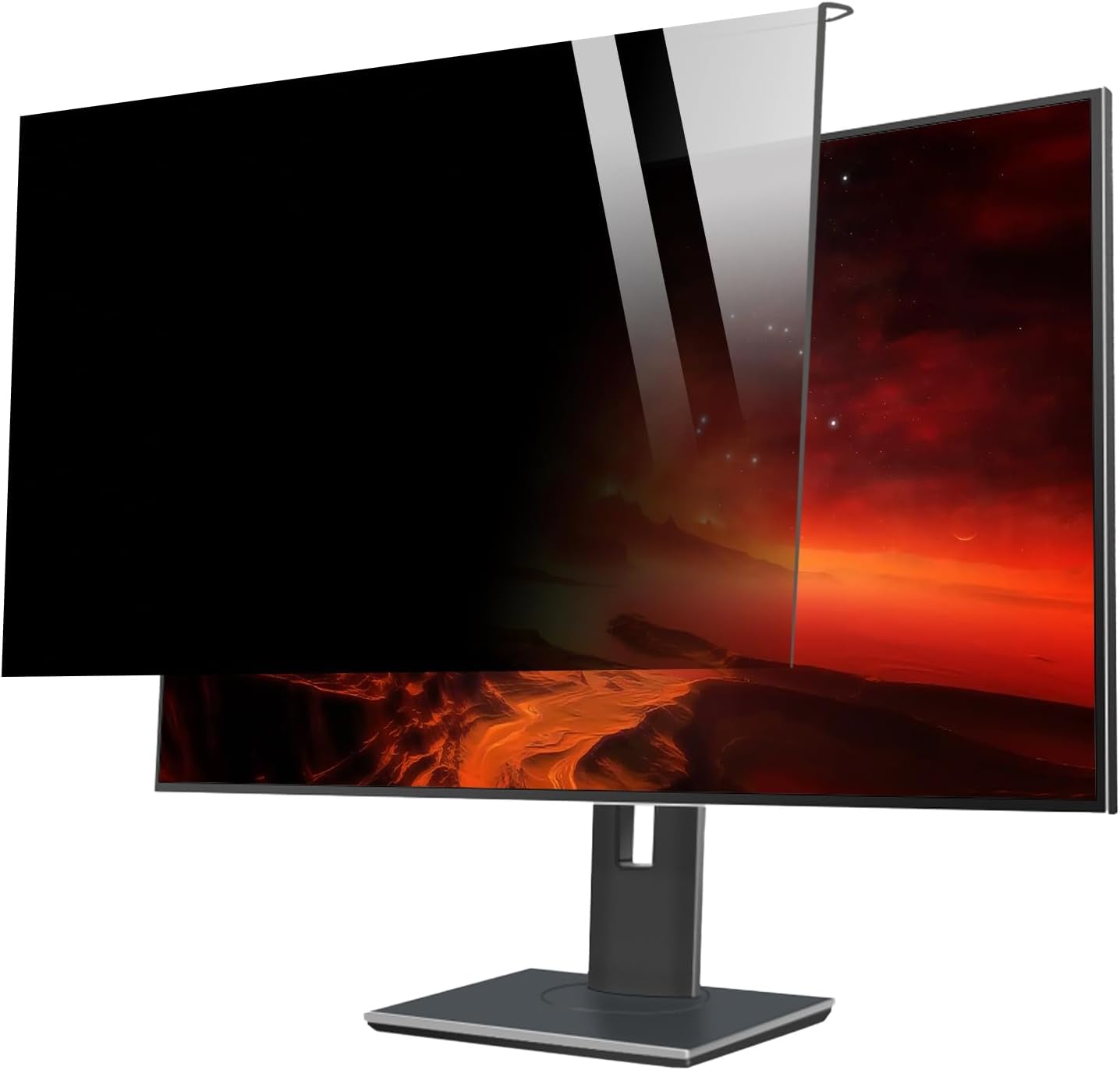 TBLOTYD Laptop Privacy Screen, Hanging Privacy Film, Blue Light Blocker Computer Screen Cover for 24 Inch,24