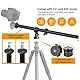 TARION Stativ Auslegearm Kamera Transversal Mittelsäule 57cm mit Stativtasche für 360° Panorama Aufnahmen Fotografie (Kameraauslegearm)