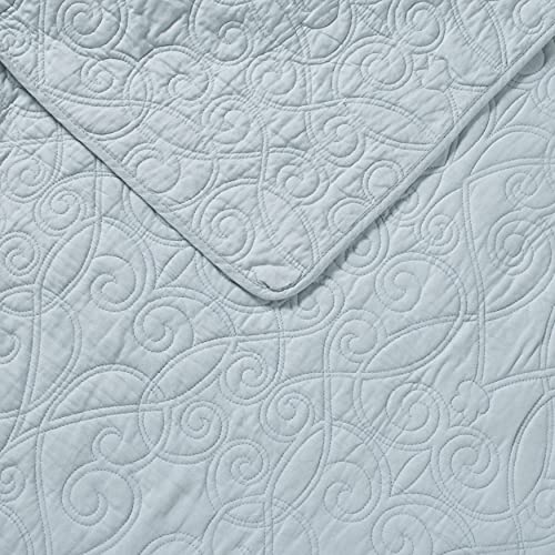 Laura Ashley 210428 King Size Quilt Set Cotton Reversible Bedding thumb #2