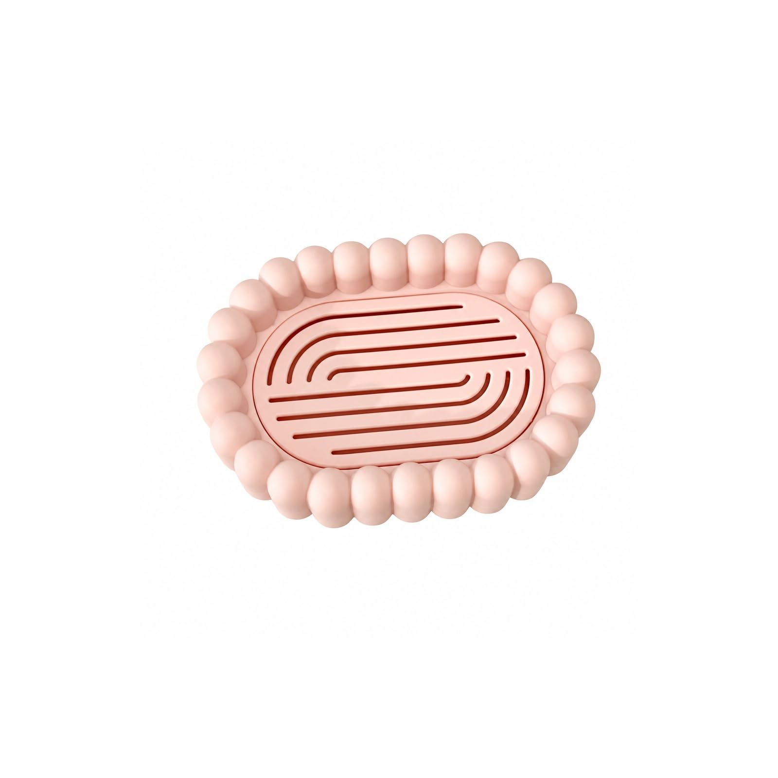 JINGYAN Soap Dishes Drainage Soap Dish with Raised Tray