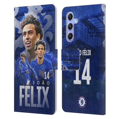 Housse Cuir Chelsea FC Finition Premium Samsung Galaxy A34 5G