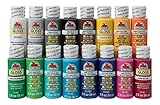 Apple Barrel Gloss Paint Set, 16 Piece (2-Ounce), PROMOABG Colors