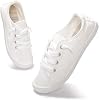 Vanessa Zapatos Slip On de Lona para Mujer, Tenis de Caña Baja, Zapatos Planos Clásicos Casuales 7