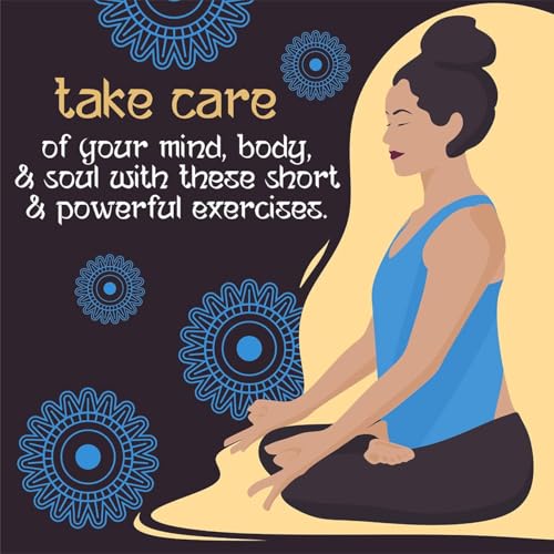 Image of Awestuffs Namas-te Stress Relief Cards for Meditation Relaxation | Natural Anxiety Relief Gift for Women and Men | Affirmation Self Care Love - Ages 15 and up (Namas-te Stress Relief Cards)