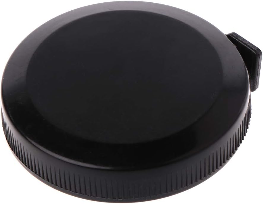 Retractable Flexible 1.5m/60in Black Tape Measure for Tailoring, Sewing, Body Measurements
