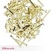 Officemate Brass Plated Fasteners, 1.25-Inch Length, 0.375-Inch Head, 100 per Box (99815)