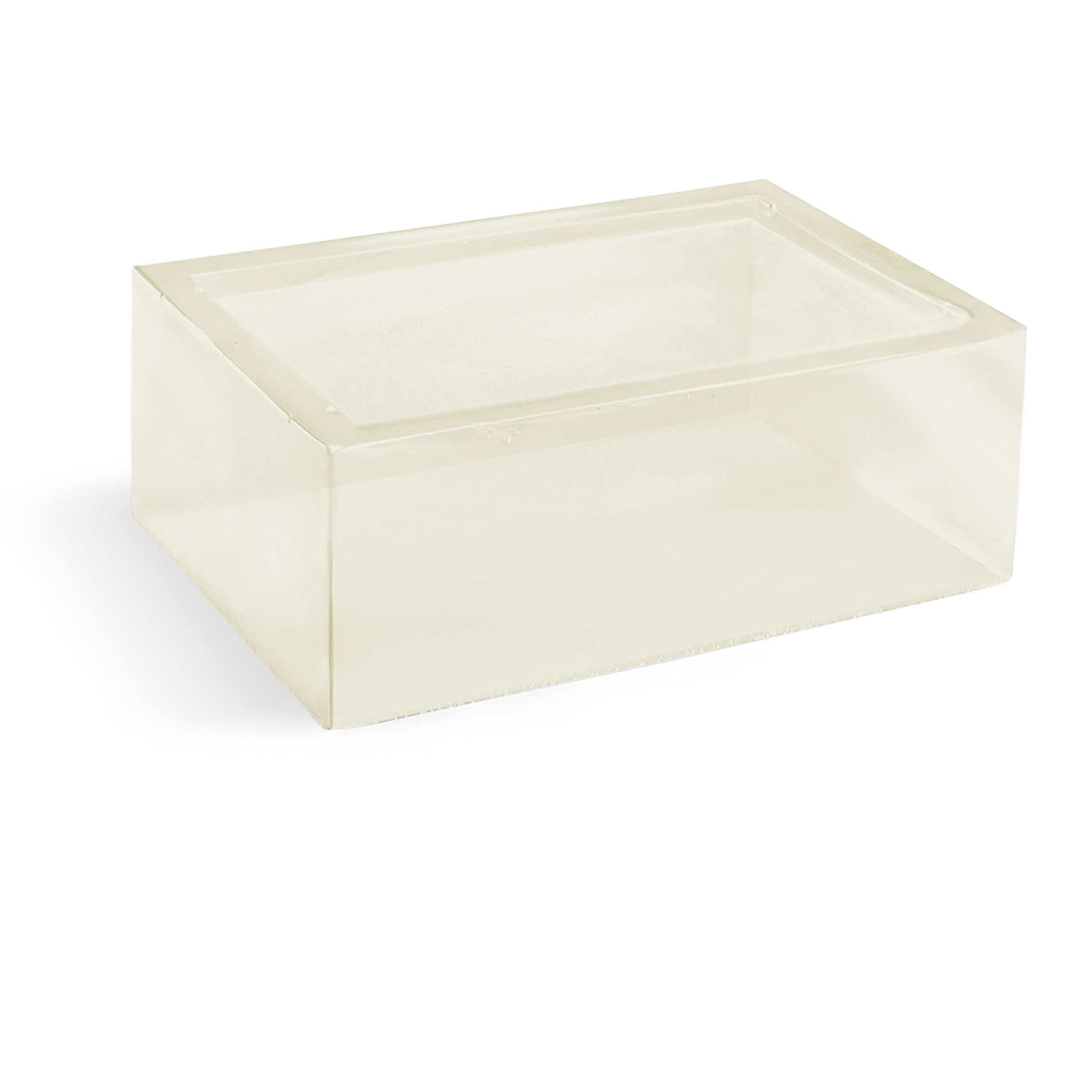 Katalic Crafter's Choice 2 Lb. Block Premium Shave & Shampoo Melt & Pour Soap Base, White