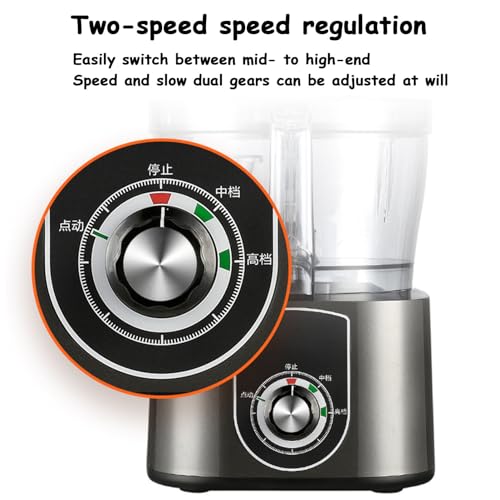LYFDPN Kommerzieller Gemüsewürfelschneider, 2-in-1-Elektro-Gemüseschneider, Schredder, Frühlingszwiebel-Kreisschneider, multifunktionale Küchenmaschine (Grey) 6 LYFDPN Kommerzieller Gemüsewürfelschneider, 2-in-1-Elektro-Gemüseschneider, Schredder, Frühlingszwiebel-Kreisschneider, multifunktionale Küchenmaschine (Grey)
