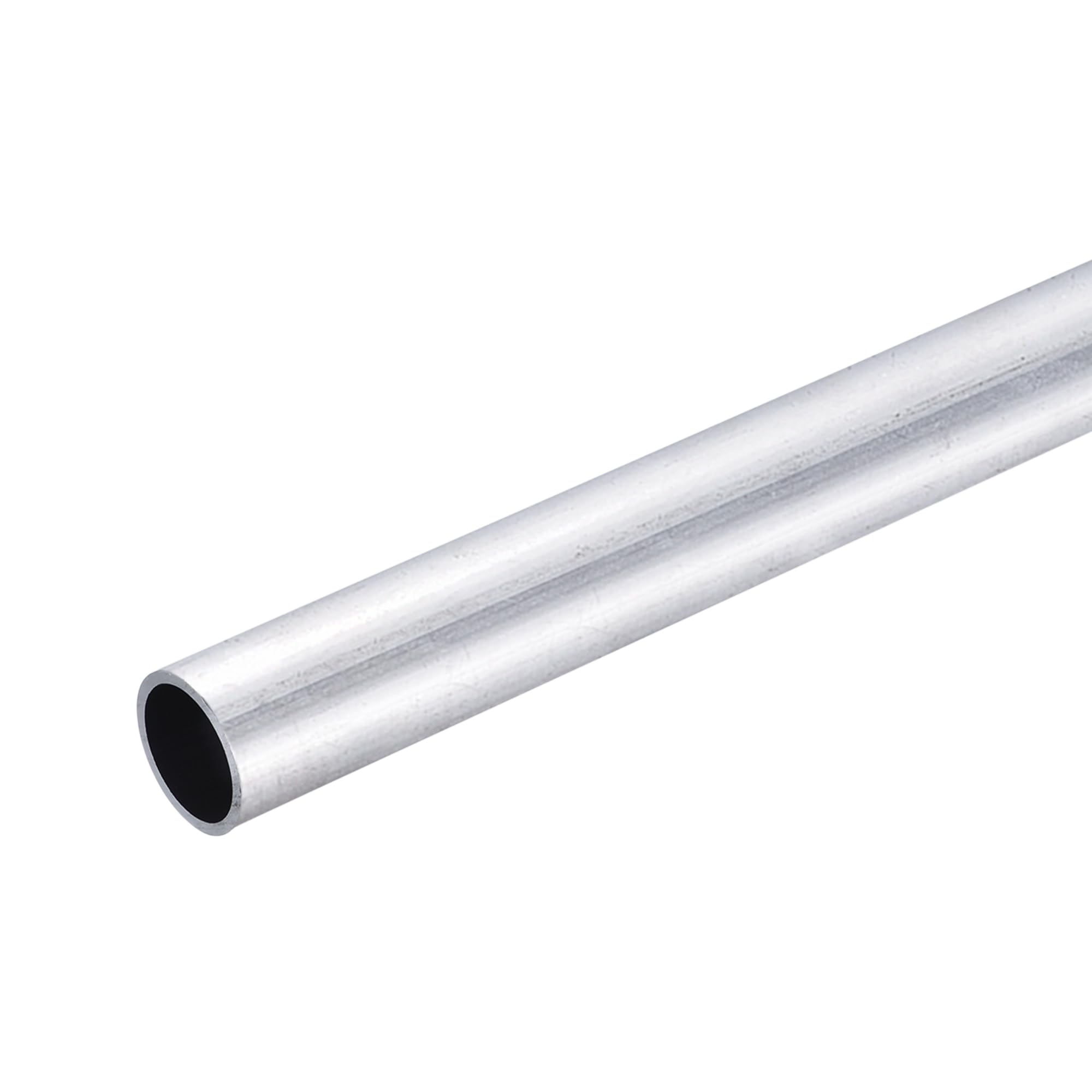 DMiotech (38mm OD x 32mm ID) 6063 Aluminum Round Tube 300mm Length Industry Metal Tubing for Machinery Frame Construction DIY Projects