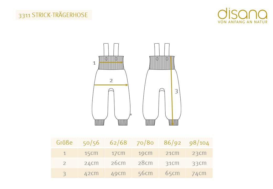 Disana - Pantaloni - Tutina - Basic - Bebè maschietto
