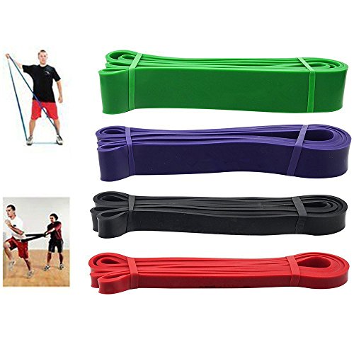 YOA Exercise Bands - Pull Up Assist Band, Stretch Resistance Band - Mobility Band - Powerlifting Bands - Extra Durable Pull-Up Assist Bands for Physical Therapy & Fitness Programs