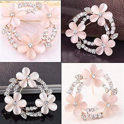 XLKJ 2 Pezzi Spilla Donna Gioiello Fiore，Spilla