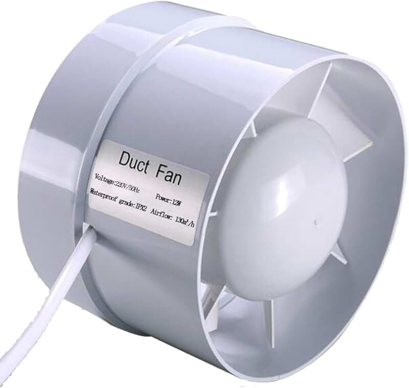 Amazon.co.uk 4 inch inline fan