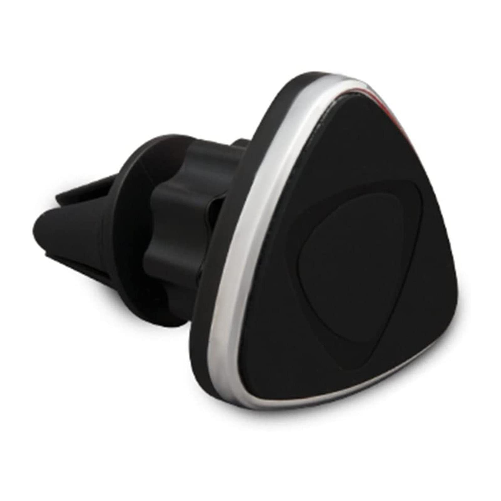 Aquarius Triangle Magnetic Car Air Vent Phone Holder Black & SilverStrong Magnet Dash Mount For Work Van & Sat Nav from B&Q
