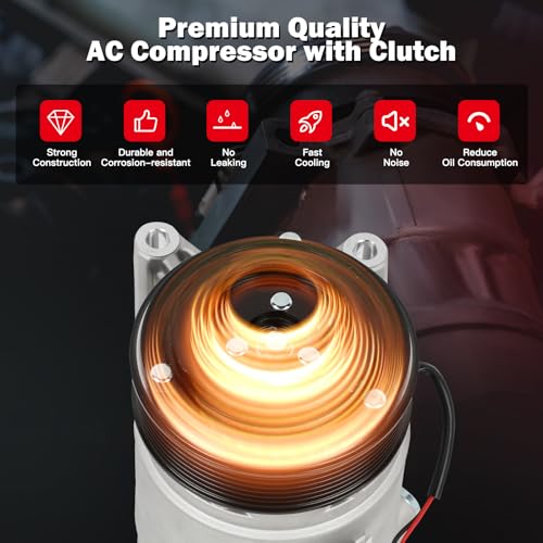 Image of Air Conditioning Compressor for Nissan Maxima Murano Pathfinder Quest 3.5L