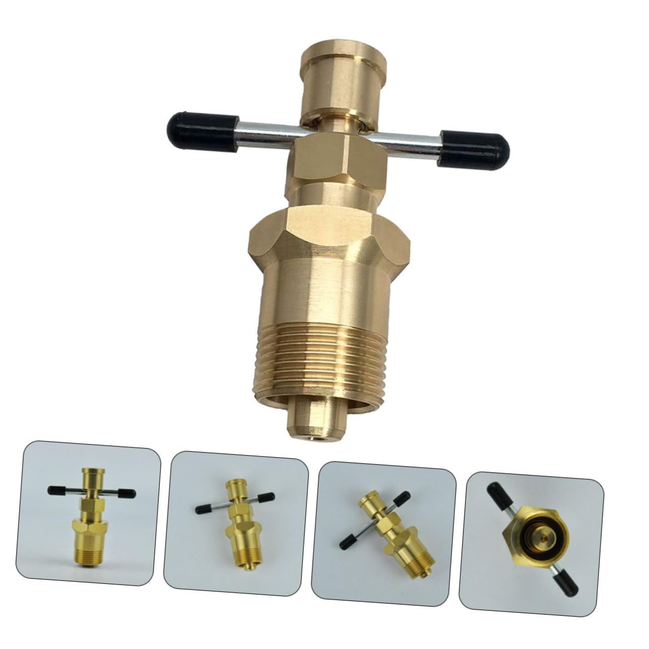 CHILDWEET Compact Brass Olive Puller Ferrule Removal Tool for 1/2'' 3/4'' Copper for Plumbers