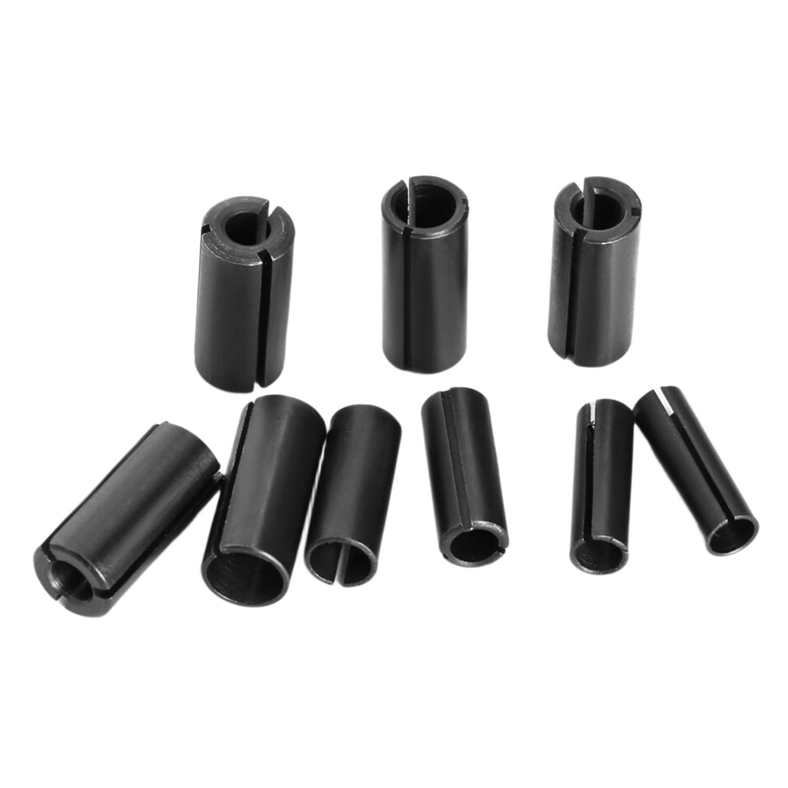 Steel Router Collet Adapter for Large to Small Shank Milling Cutter and Trimmers Wood Carving Tool Adapter