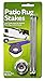Prest-O-Fit 2-2000 Patio Rug Stakes - Pack of 4
