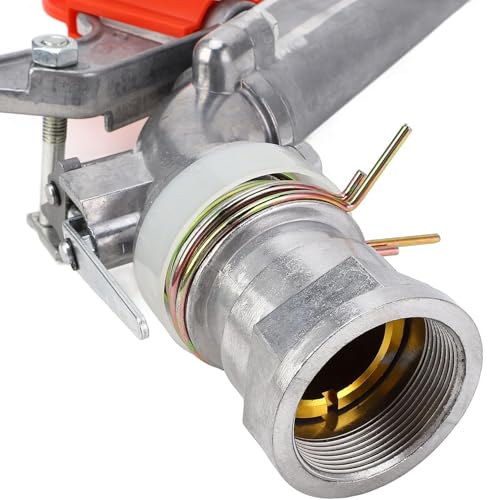 Boquilla giratoria ajustable de 360°, radio de pulverización de 26-36 metros, pistola de riego de gran área para riego de césped de granja