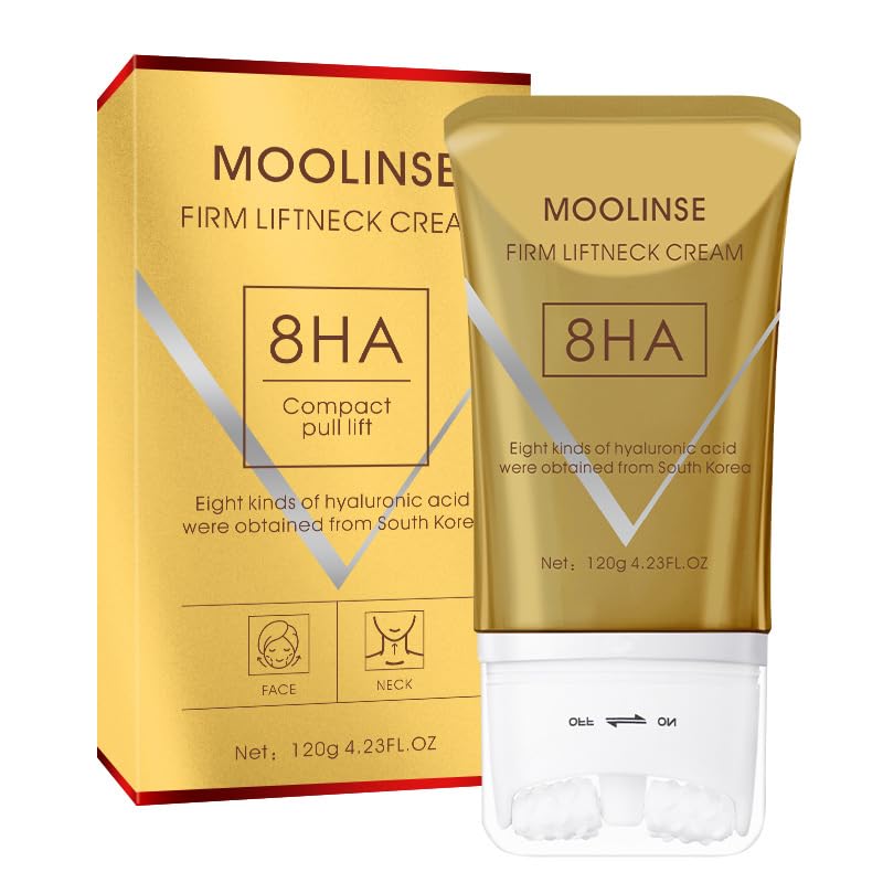 Crema reafirmante para el cuello AH-8, 120 g de crema reafirmante para el cuello, crema reafirmante para reducir arrugas, líneas de cuello y piel flácida