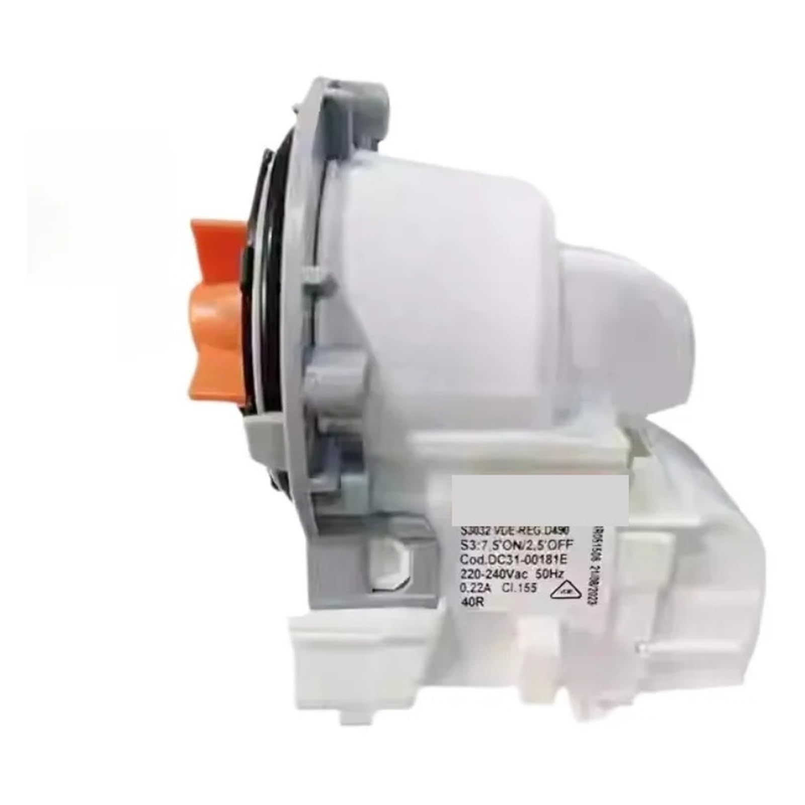 S3032 220V 50Hz DC31-00181E Drain Pump Motor，Compatible for Samsung，Washing Machine Washer Drainage Parts