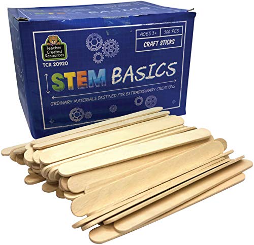 STEM Basics: Craft Sticks - 500 Count