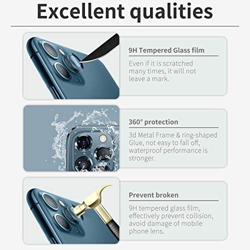 LucBuy Camera Lens Protector for iPhone 12 Pro Max - Image 4