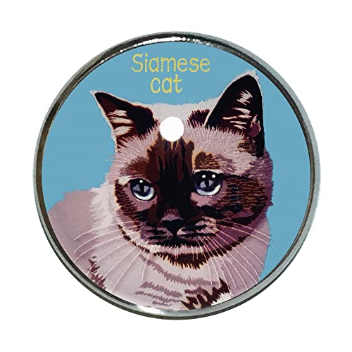 猫 ピンバッジ シャム猫ブラウン BL ピンバッチ 猫 ブローチ 猫ピン