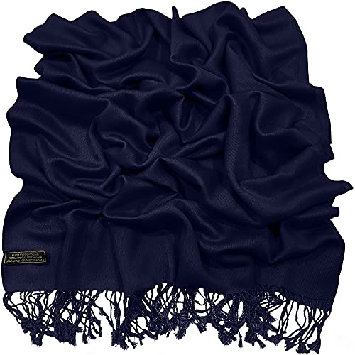 CJ Apparel Blu Navy Solido Colore Disegno Nepalese...