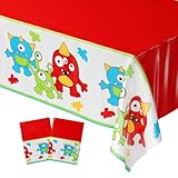 Monster Party Table Covers (2), Monster Party Supplies, Monster Table Setting