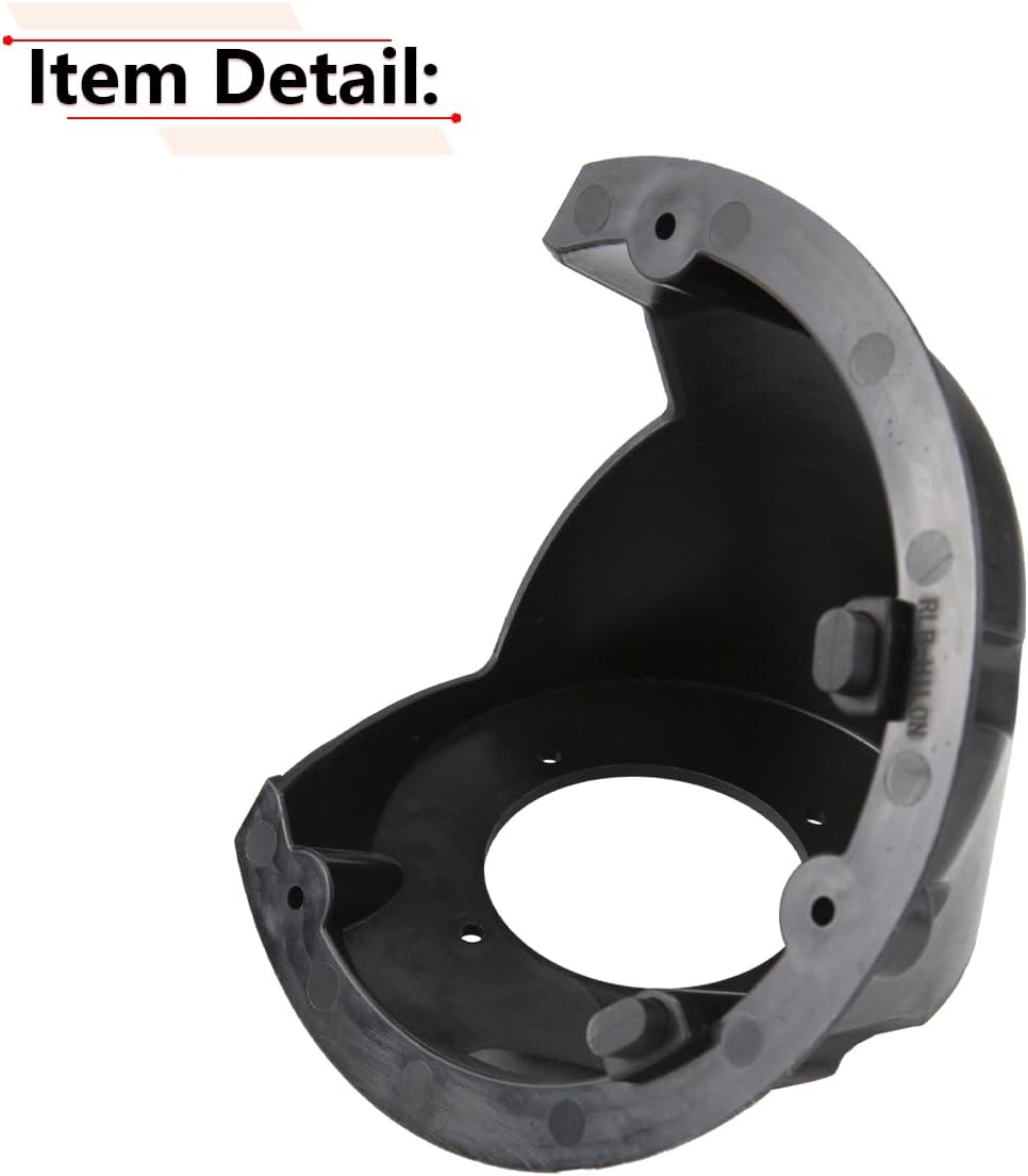 RLB-HILON Fuel Filler Neck Housing Compatible with Dodge Ram 1500 2500 2013 to 2018 Year, for Dodge Ram 3500 2010 to 2018 Year, for 68421572AA