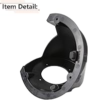 Vista 7 de RLB-HILON Carcasa de cuello de llenado de combustible Compatible con Dodge Ram 1500 2500 2013 a 2018, para Dodge Ram 3500 2010 a 2018