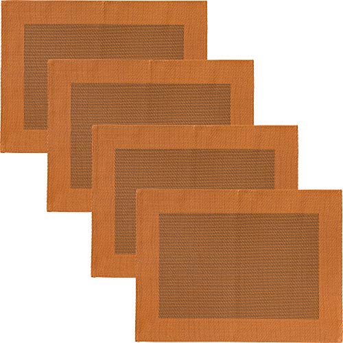 Erwin Müller Tischset 4er-Pack orange Größe 33x45 cm