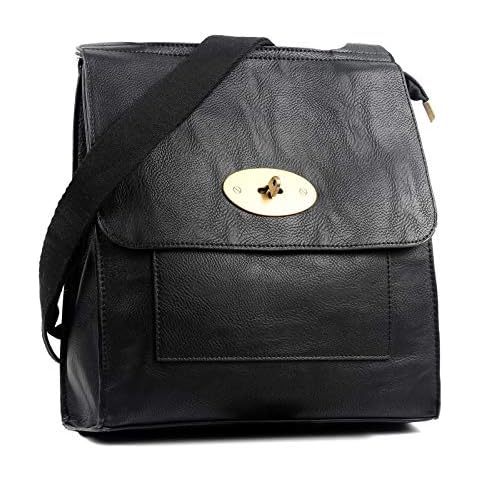 AOSSTA Women's Faux Leather Cross-Body Bag Cover