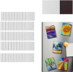 25 Pcs Magnetic Painting Canvas Panel Magnetic Mini Canvas Boards Canvas Blank Canvases for Painting Art Gift DIY Decor Easy to Use