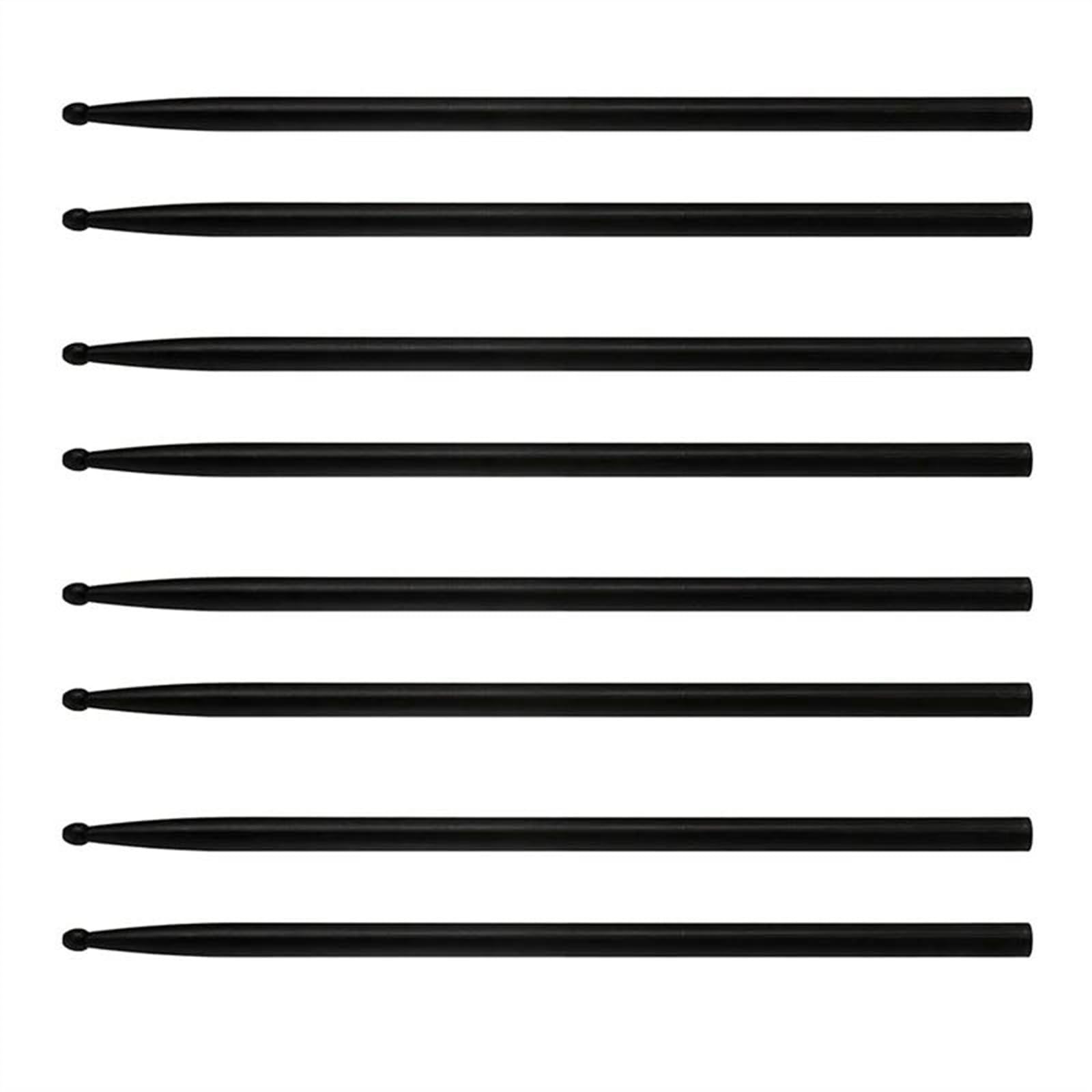 4 Pary 5A Pałeczka Do Perkusji Nylonowa Pałka Do Perkusji Jazz Drum Stick Dla Początkujących Akcesoria Do Zestawów Perkusyjnych Pałeczki Perkusyjne dla Początkujących