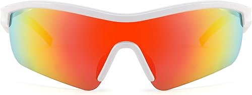 Miniatura 8 de FEISEDY Gafas de sol para hombre, gafas de sol polarizadas para ciclismo, UV400, deportes, béisbol, correr, pesca, senderismo, sombras B2372