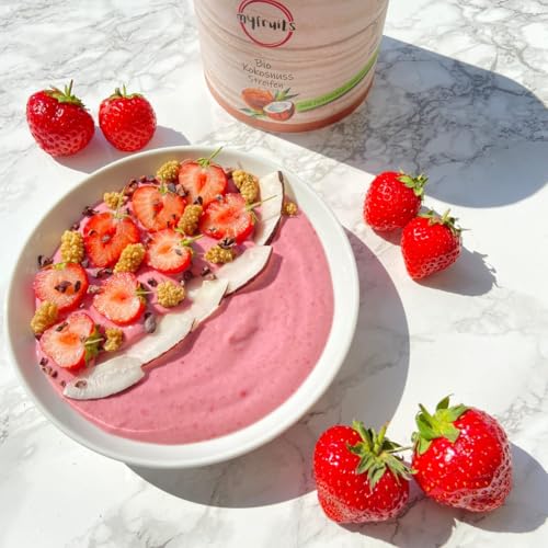 myfruits Bio Kokoschips 150g – Knusprige getrocknete Kokosnuss-Chips, 100% natürlich, ohne Zuckerzusatz, vegan & glutenfrei