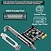 LinksTek 1-Port PCI Express Parallel Card for Printers, IEEE 1284 Standard DB25 LPT PCIE Parallel Port, Supports IEEE 1284 SPP, Nibble, Byte and ECP Mode, PCIE DB25 Parallel Port Card (PCIE-PA1)