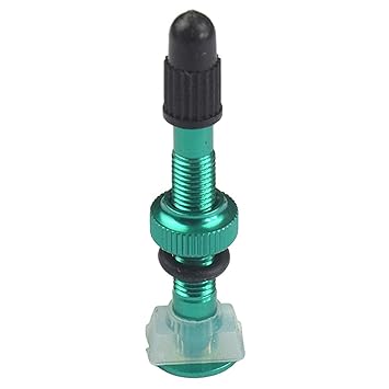 Elegant Essence 6Colors 1Pcs Mountain Bike Tubeless Tires Presta Valves Vacuum-Nozzle Green