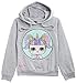 Produktbild L.O.L. Surprise ! Kapuzenpullover mit Wende Pailletten für Mädchen, LOL Puppen Kitty Queen und Unicorn Motiv, Sweatshirt Für Mädchen Mit Kapuze, Einhorn Geschenk Für Mädchen (7-8 Jahre)