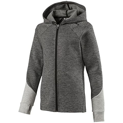 PUMA Girls Evostripe Sweatshirt with DryCELL Cover