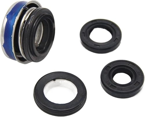 wrtgerht Mini Power Small Pump Water Pump Seals for GTS1000 XJ700X Maxim X XT660 XT660R XT660X XT660Z MT03 MT-03 FJR1300A FZ1 FZ6 YZF-R1 YZF-R6