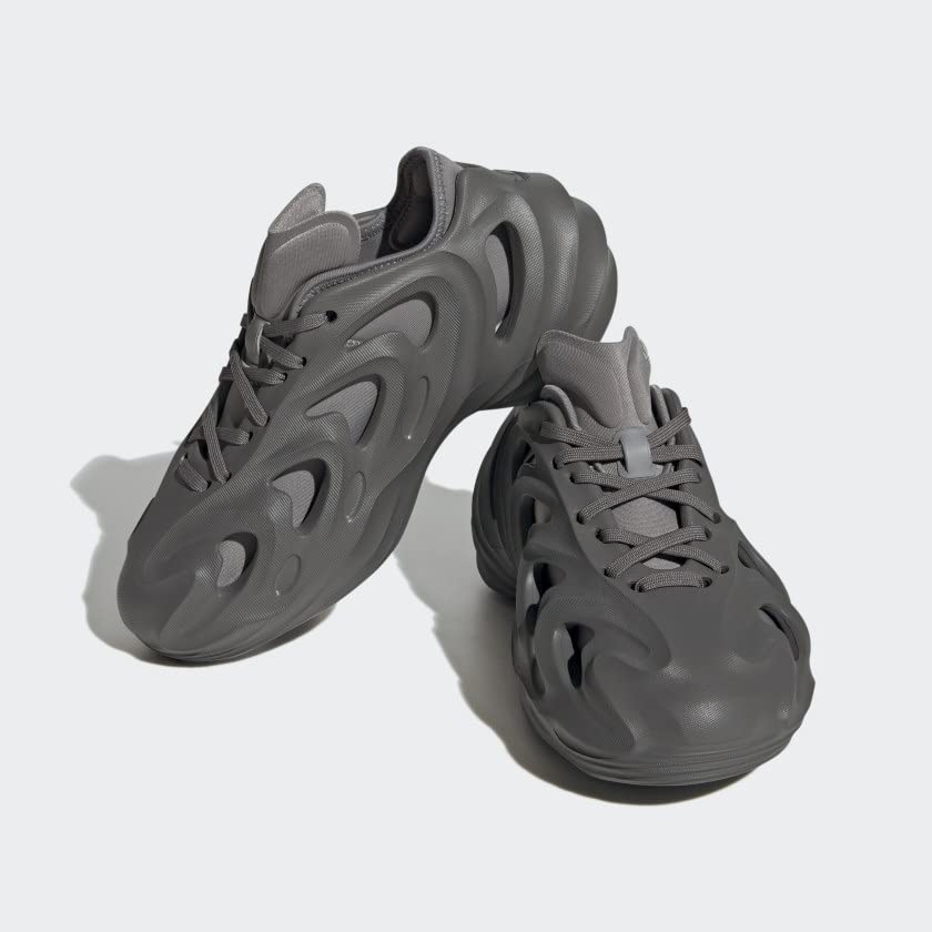 adidas Kids Boys Adifom Q Lace Up Sneakers Shoes Casual - Grey4